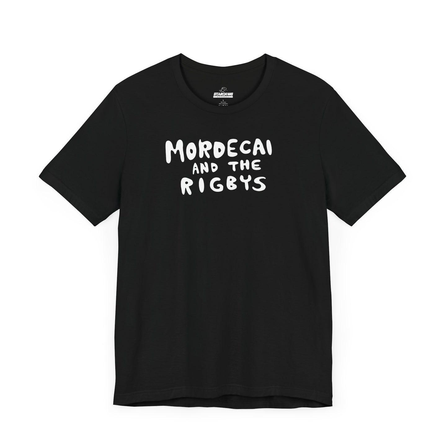 Mordecai and the Rigbys Back print T-Shirt